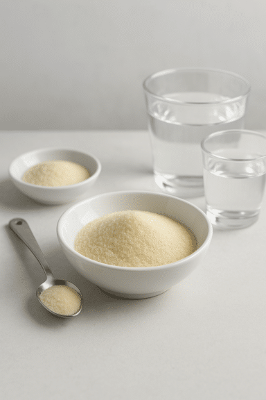 ¿Qué son las lentejuelas de gelatina? (imagen destacada)