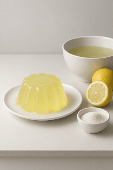 Gelatina con Limón (imagen destacada)