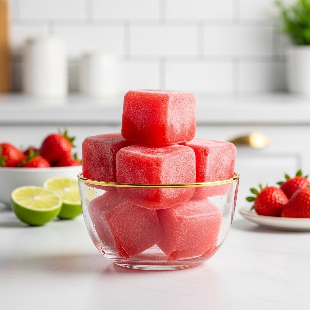 gomitas de gelatina de fresa - imagen